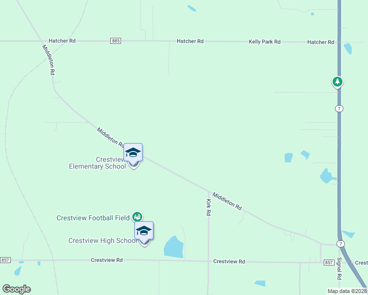 map of restaurants, bars, coffee shops, grocery stores, and more near in Columbiana