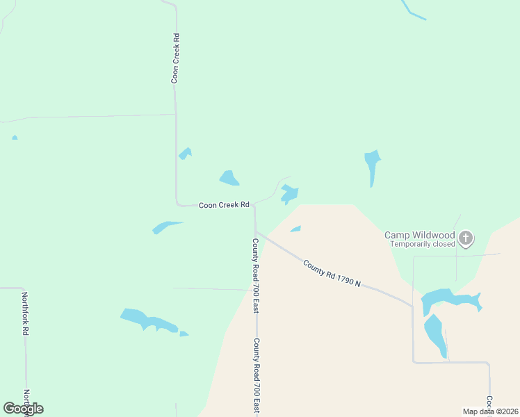 map of restaurants, bars, coffee shops, grocery stores, and more near 1838 Coon Creek Road in Metamora