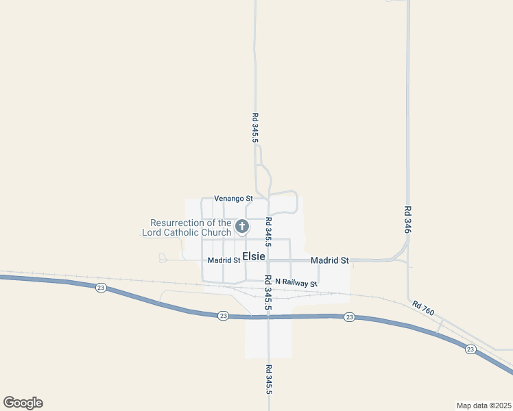 map of restaurants, bars, coffee shops, grocery stores, and more near 102 Lisbon Street in Elsie