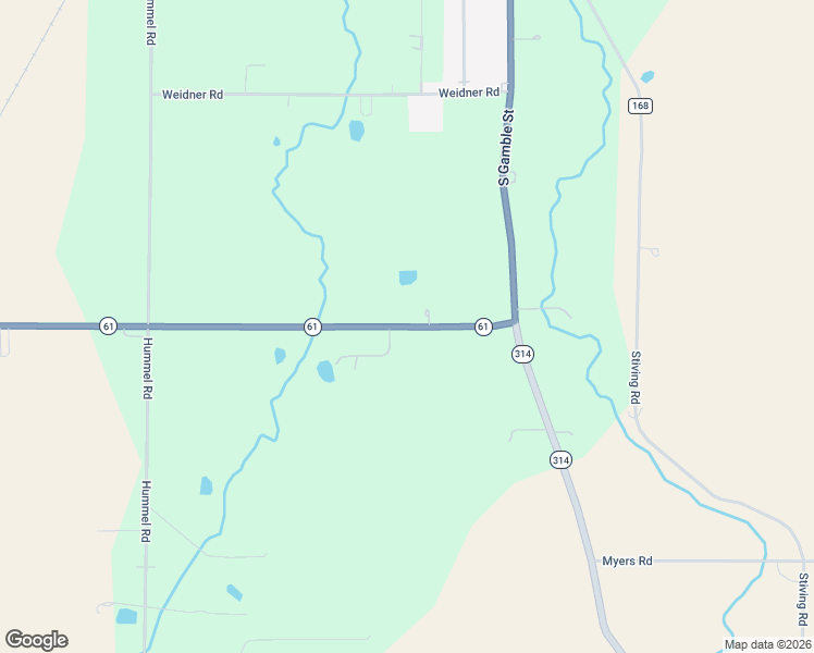 map of restaurants, bars, coffee shops, grocery stores, and more near 4189 Ohio 61 in Shelby