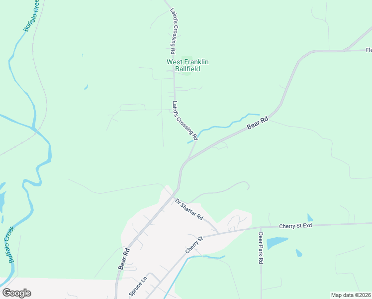 map of restaurants, bars, coffee shops, grocery stores, and more near 105 Laird's Crossing Road in Worthington