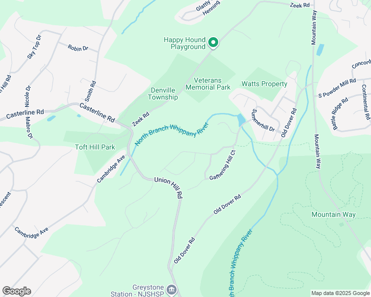 map of restaurants, bars, coffee shops, grocery stores, and more near 70 Seasons Glen Drive in Morris Plains