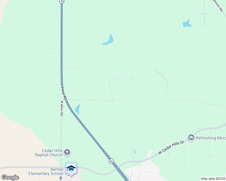map of restaurants, bars, coffee shops, grocery stores, and more near 2026 West Bristol Hollow Road in Dunlap