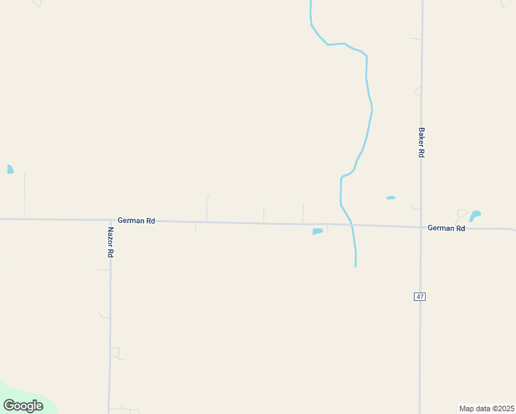 map of restaurants, bars, coffee shops, grocery stores, and more near 7588 German Road in Crestline