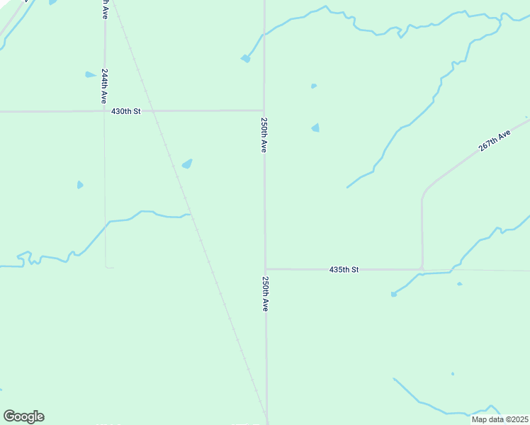 map of restaurants, bars, coffee shops, grocery stores, and more near 250th Avenue in Appanoose County
