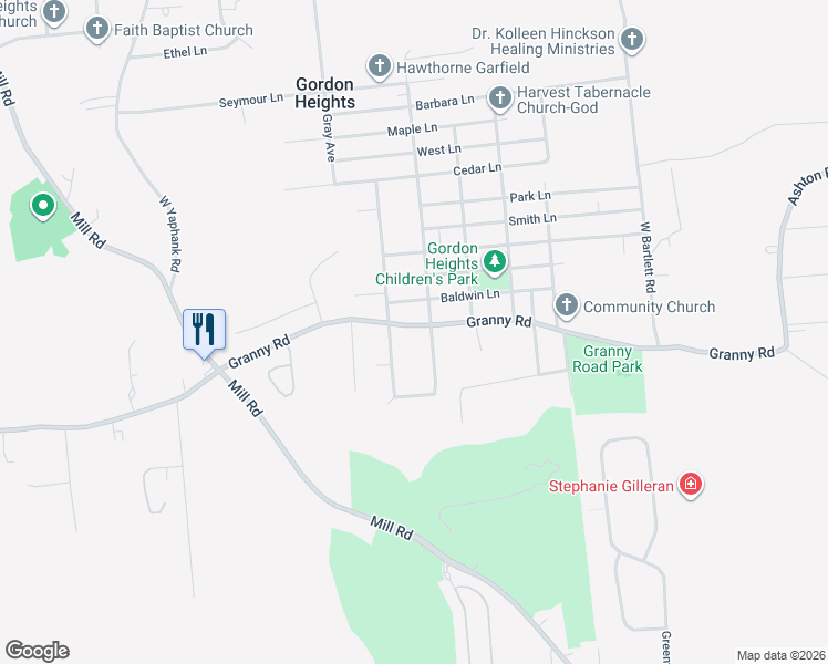 map of restaurants, bars, coffee shops, grocery stores, and more near 7 Dourland Road in Medford