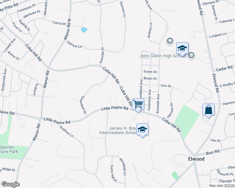 map of restaurants, bars, coffee shops, grocery stores, and more near 234 Cuba Hill Road in Huntington
