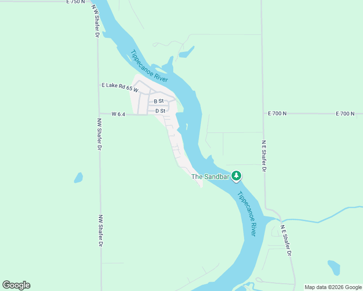 map of restaurants, bars, coffee shops, grocery stores, and more near 6855-6901 North Skaggs Court in Monticello