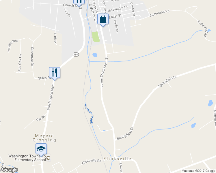 map of restaurants, bars, coffee shops, grocery stores, and more near 933 Lower South Main Street in Bangor