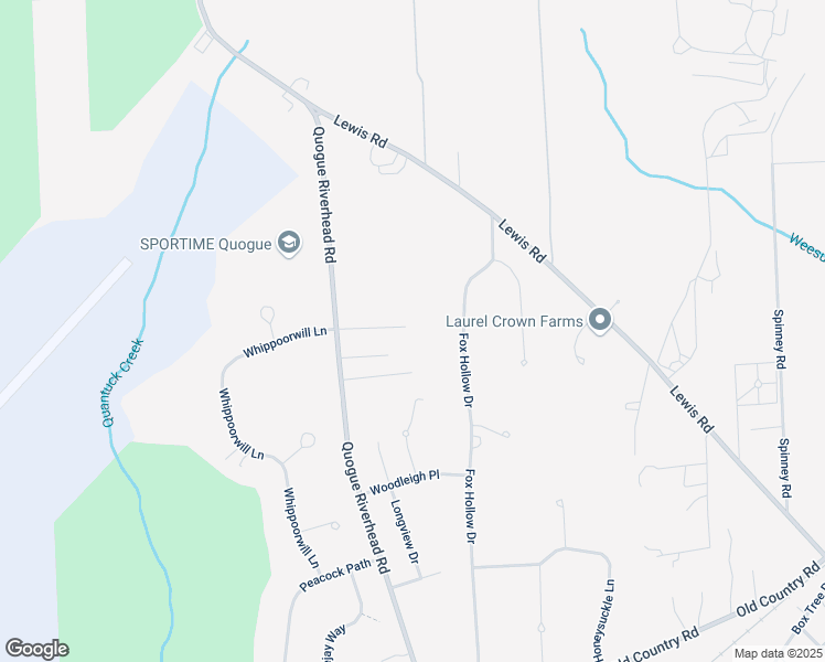 map of restaurants, bars, coffee shops, grocery stores, and more near 2620 Quogue Riverhead Road in East Quogue