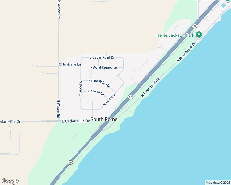 map of restaurants, bars, coffee shops, grocery stores, and more near 3632 East Pine Ridge Drive in Chillicothe