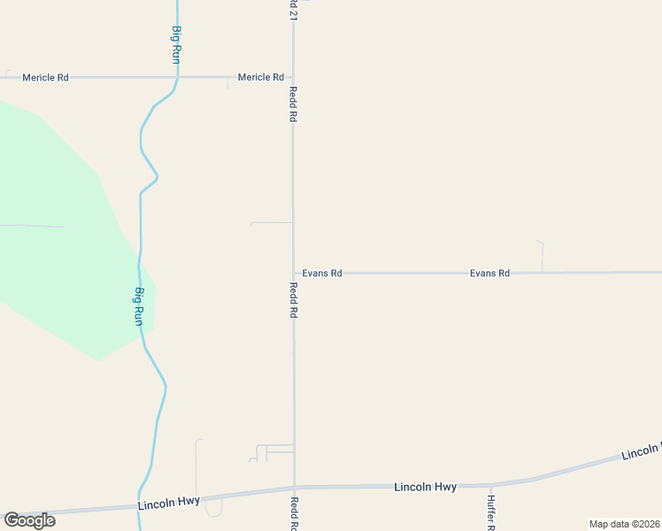map of restaurants, bars, coffee shops, grocery stores, and more near 8210 Evans Road in Fort Jennings