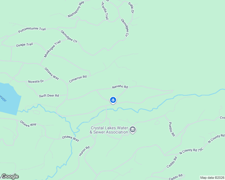 map of restaurants, bars, coffee shops, grocery stores, and more near 357 Navajo Road in Red Feather Lakes