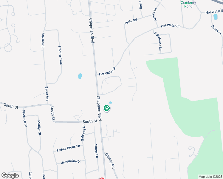 map of restaurants, bars, coffee shops, grocery stores, and more near 30 Kettle Hole Road in Manorville