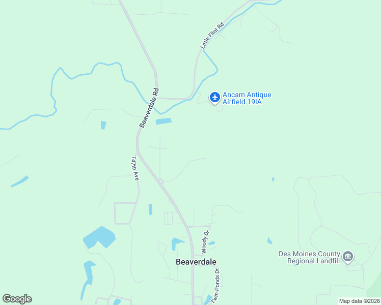 map of restaurants, bars, coffee shops, grocery stores, and more near 14504 116th Street in West Burlington