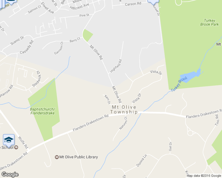 map of restaurants, bars, coffee shops, grocery stores, and more near 156 Mount Olive Road in Mount Olive Township