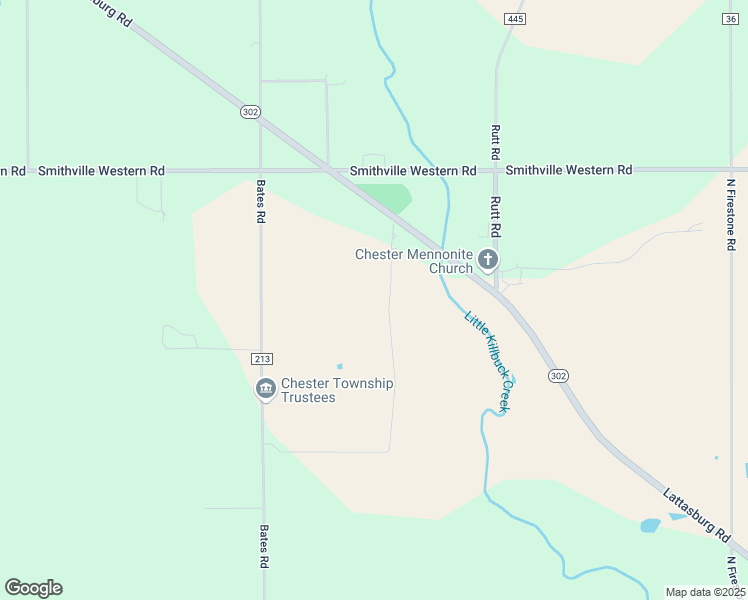 map of restaurants, bars, coffee shops, grocery stores, and more near 7482 Lattasburg Road in Wooster