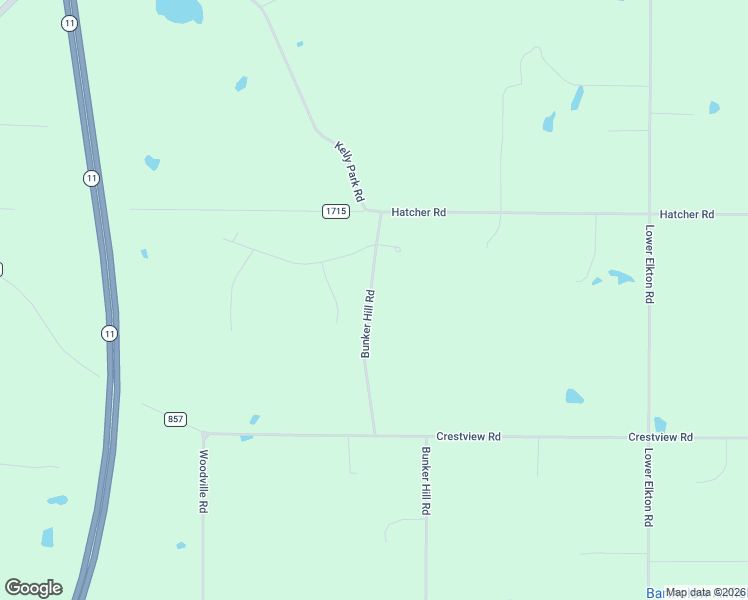 map of restaurants, bars, coffee shops, grocery stores, and more near 3170 Bunker Hill Road in Leetonia