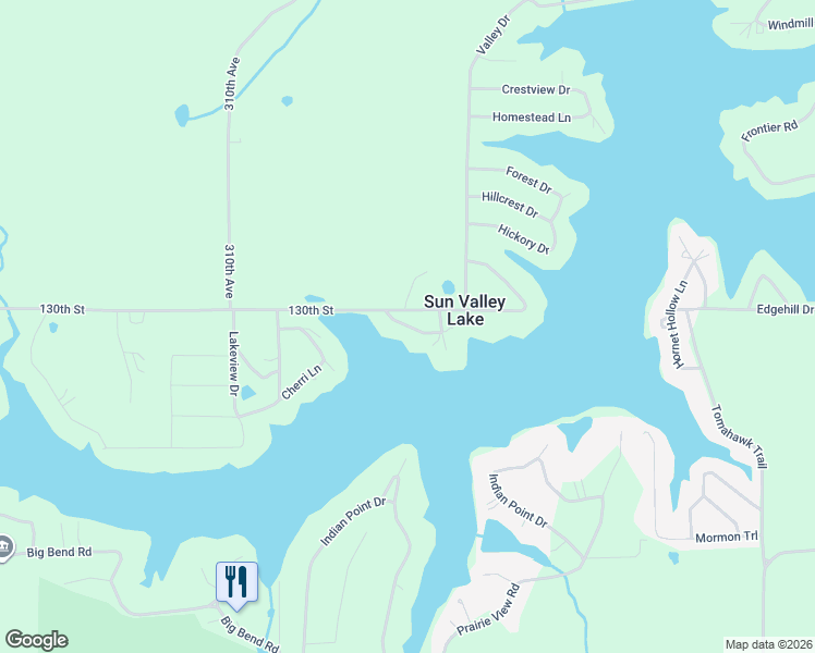 map of restaurants, bars, coffee shops, grocery stores, and more near Eden Road in Ellston