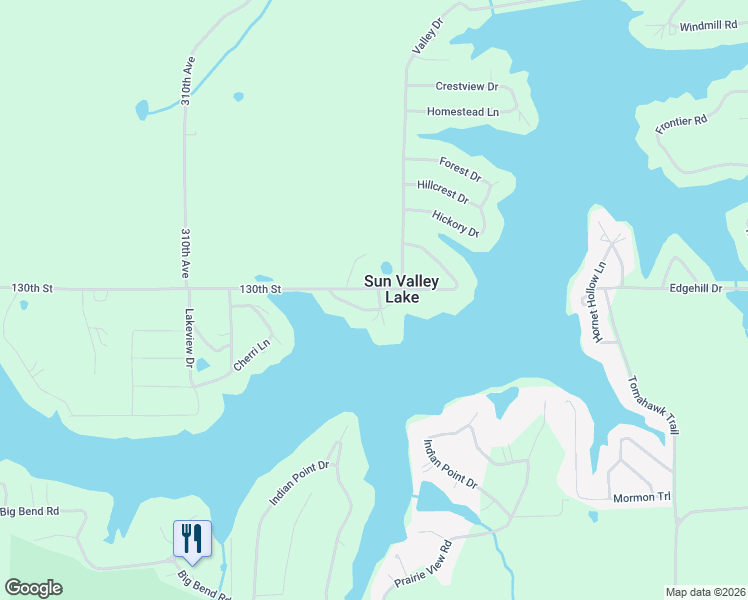 map of restaurants, bars, coffee shops, grocery stores, and more near Eden Road in Ellston
