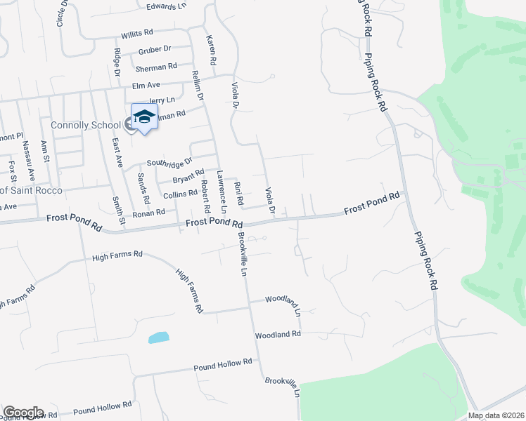 map of restaurants, bars, coffee shops, grocery stores, and more near 4 Rini Road in Glen Head