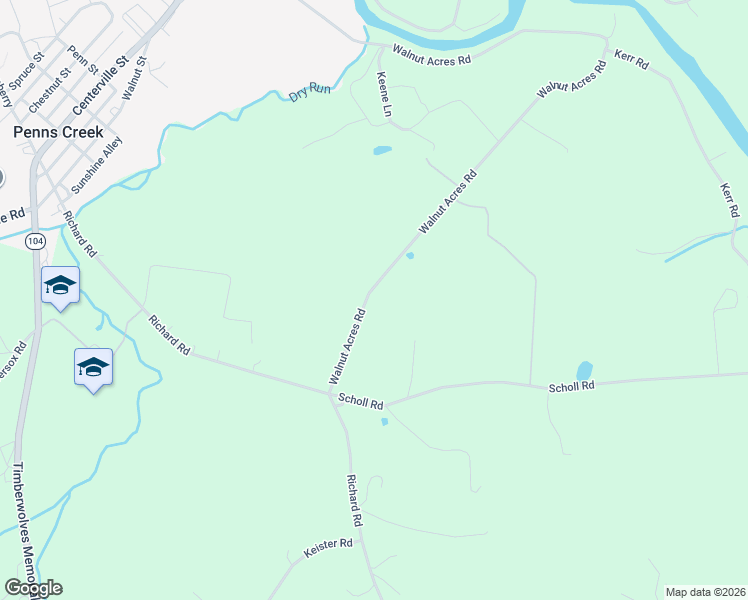 map of restaurants, bars, coffee shops, grocery stores, and more near 234 Walnut Acres Road in Middleburg