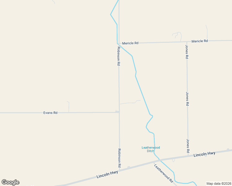 map of restaurants, bars, coffee shops, grocery stores, and more near 8145 Robinson Rd in Fort Jennings