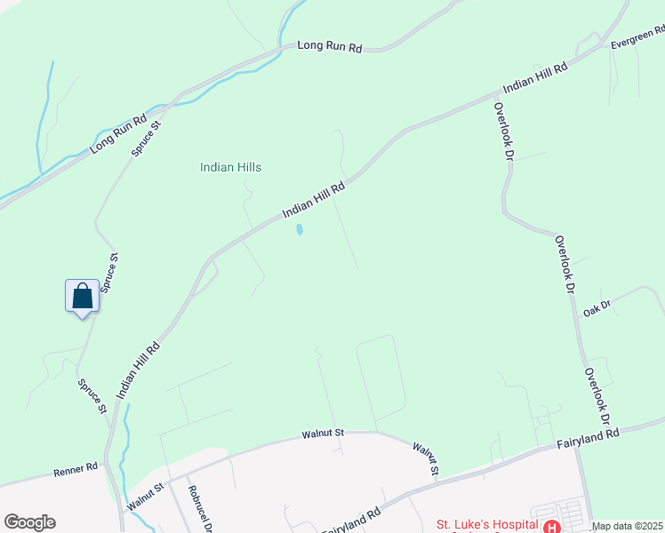 map of restaurants, bars, coffee shops, grocery stores, and more near 1309 Indian Hill Road in Lehighton