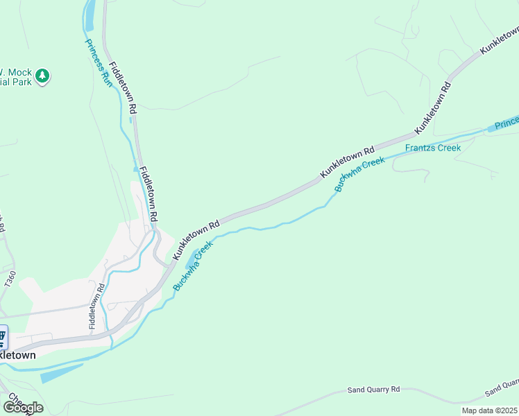 map of restaurants, bars, coffee shops, grocery stores, and more near Kunkletown Road in Kunkletown