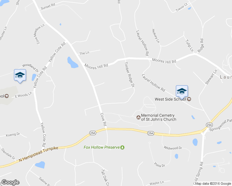 map of restaurants, bars, coffee shops, grocery stores, and more near 12 Hemlock Ct in Laurel Hollow
