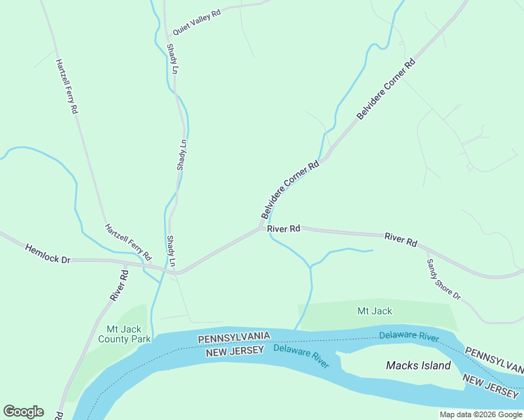 map of restaurants, bars, coffee shops, grocery stores, and more near 18 Belvidere Corner Road in Mount Bethel