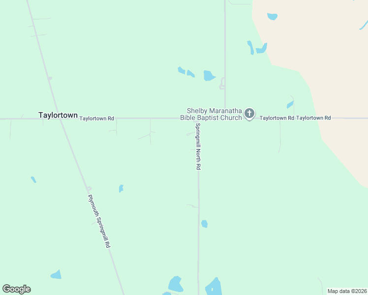 map of restaurants, bars, coffee shops, grocery stores, and more near 3711 Springmill North Road in Shelby