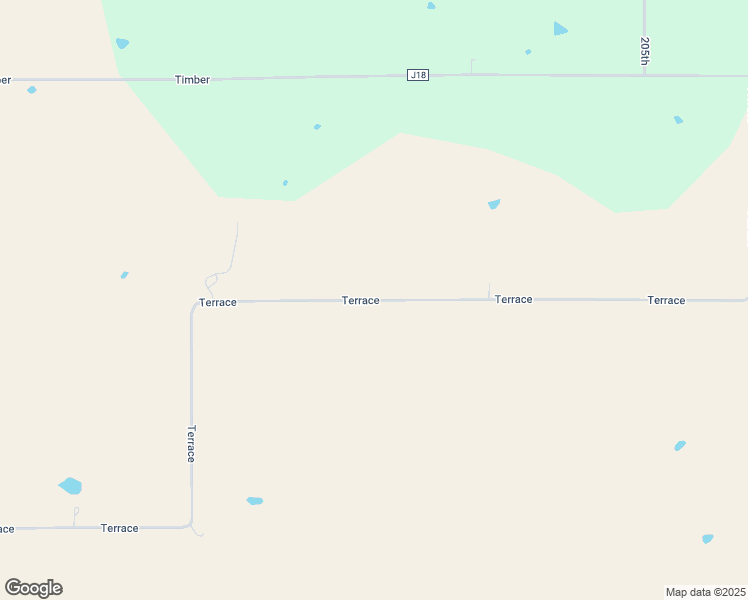 map of restaurants, bars, coffee shops, grocery stores, and more near Terrace in Wayne