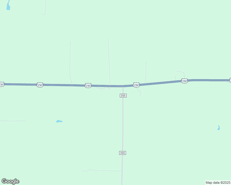 map of restaurants, bars, coffee shops, grocery stores, and more near 363 U.S. 250 in Ashland