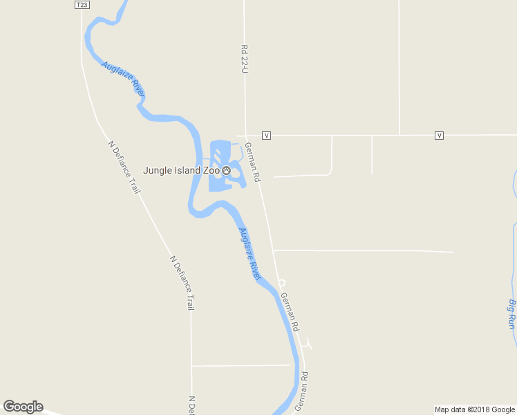 map of restaurants, bars, coffee shops, grocery stores, and more near 8277 German Road in Delphos