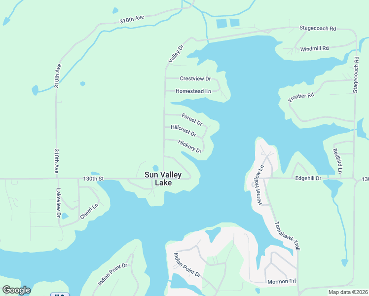 map of restaurants, bars, coffee shops, grocery stores, and more near 3101-3199 Hickory Drive in Ellston