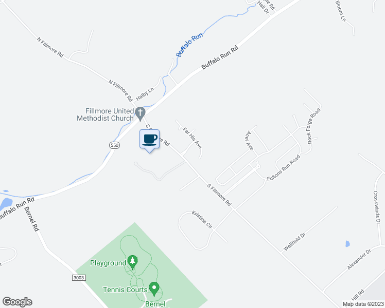 map of restaurants, bars, coffee shops, grocery stores, and more near 75 Far Hills Avenue in State College