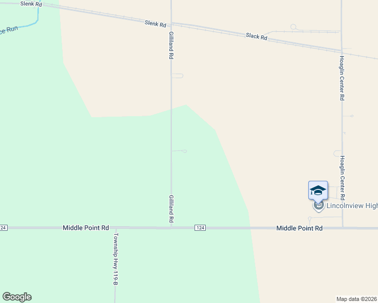 map of restaurants, bars, coffee shops, grocery stores, and more near 10151 Gilliland Road in Van Wert