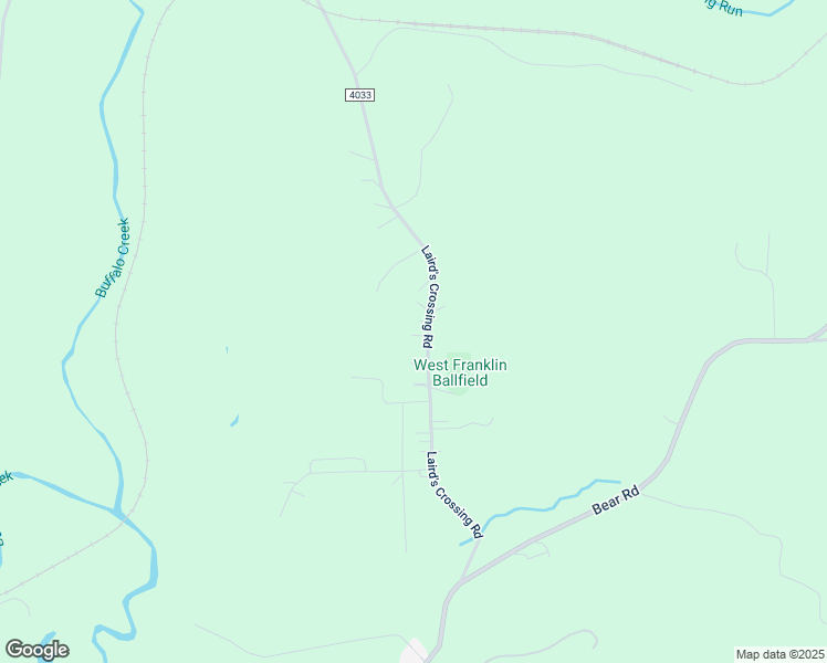 map of restaurants, bars, coffee shops, grocery stores, and more near 213 Laird's Crossing Road in Worthington