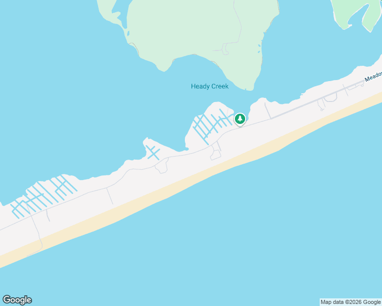 map of restaurants, bars, coffee shops, grocery stores, and more near 1009 Meadow Lane in Southampton