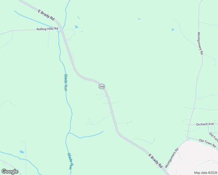 map of restaurants, bars, coffee shops, grocery stores, and more near 562 East Brady Road in Kittanning