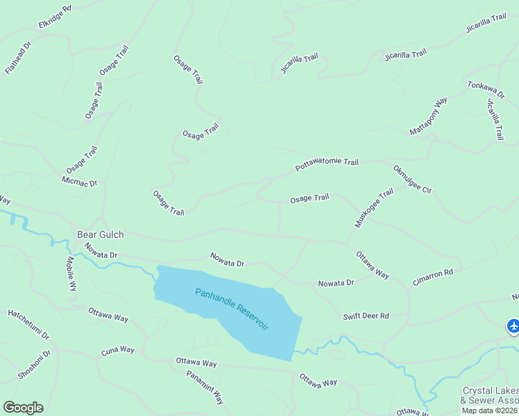 map of restaurants, bars, coffee shops, grocery stores, and more near 6183 Ottawa Way in Red Feather Lakes