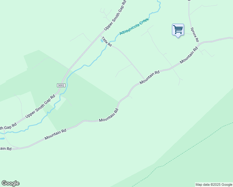 map of restaurants, bars, coffee shops, grocery stores, and more near 2947 Mountain Road in Saylorsburg