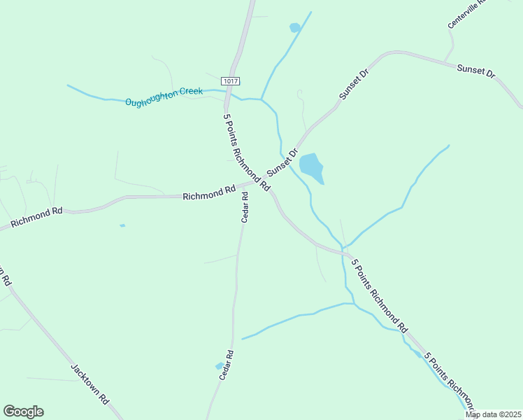 map of restaurants, bars, coffee shops, grocery stores, and more near 915 5 Points Richmond Road in Bangor
