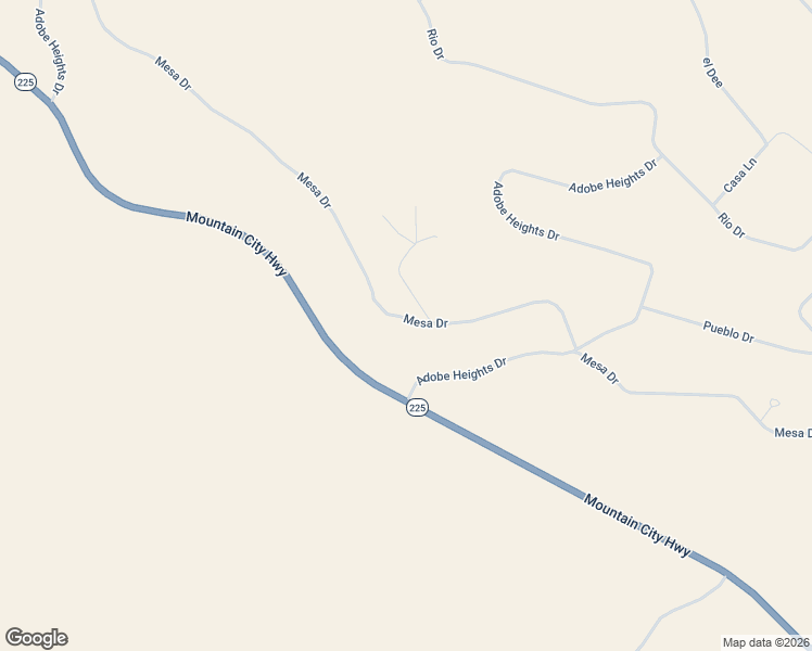 map of restaurants, bars, coffee shops, grocery stores, and more near 6545 Mesa Drive in Elko