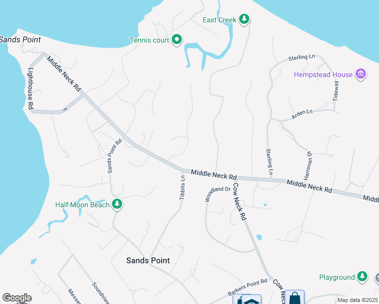 map of restaurants, bars, coffee shops, grocery stores, and more near 4 Sousa Drive in Port Washington