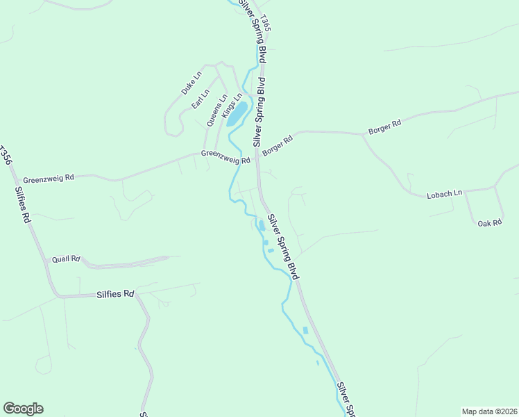 map of restaurants, bars, coffee shops, grocery stores, and more near 257 Silver Spring Boulevard in Kunkletown