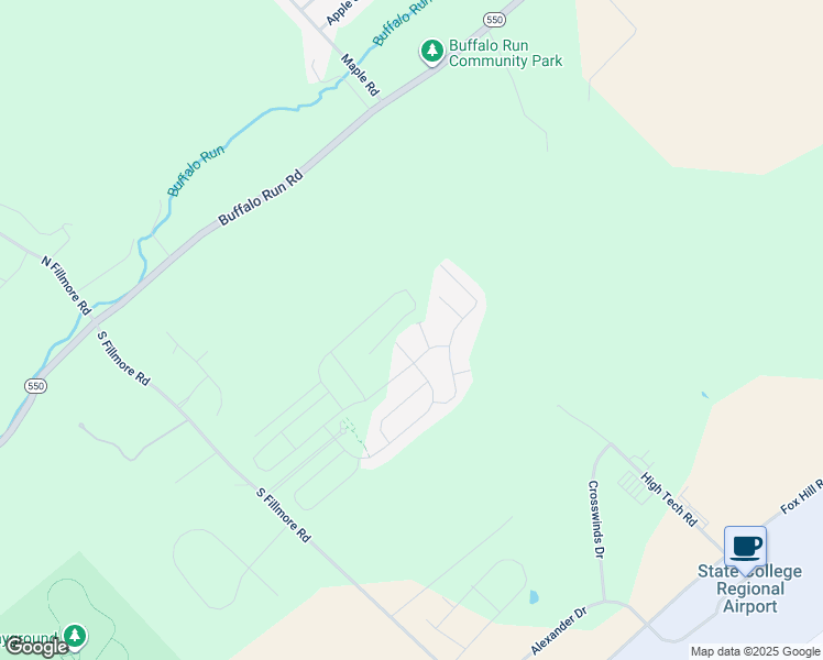 map of restaurants, bars, coffee shops, grocery stores, and more near 123 Gravel Hill Road in State College