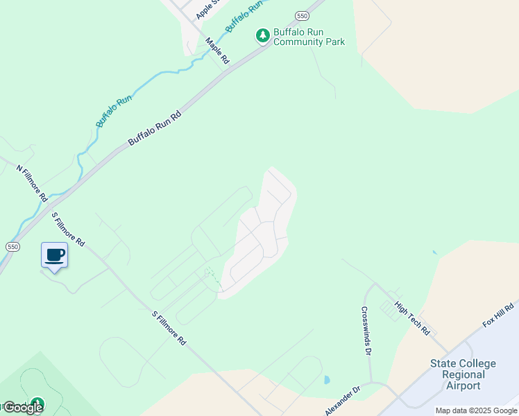 map of restaurants, bars, coffee shops, grocery stores, and more near 122 Gravel Hill Rd in State College
