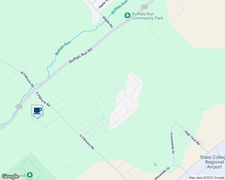 map of restaurants, bars, coffee shops, grocery stores, and more near 123 Gravel Hill Rd in State College